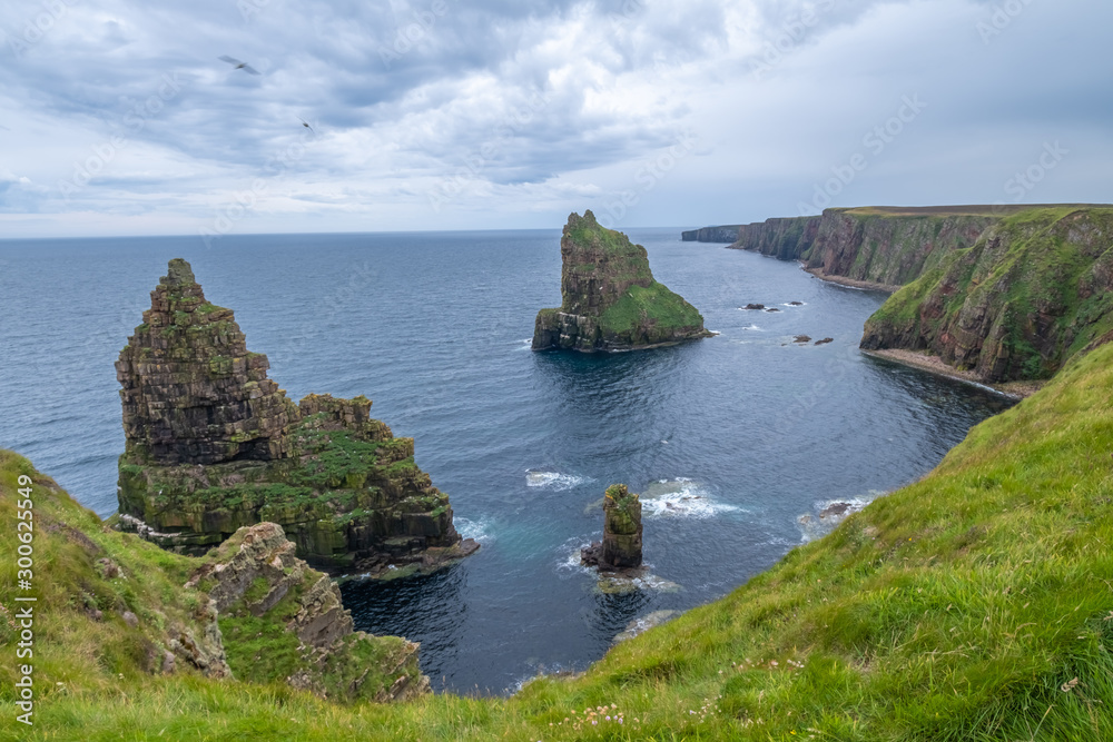 Sea stacks, Duncansby Head, Route NC500, Scottish Highlands