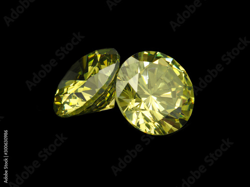 Yellow Semi-Precious Stone