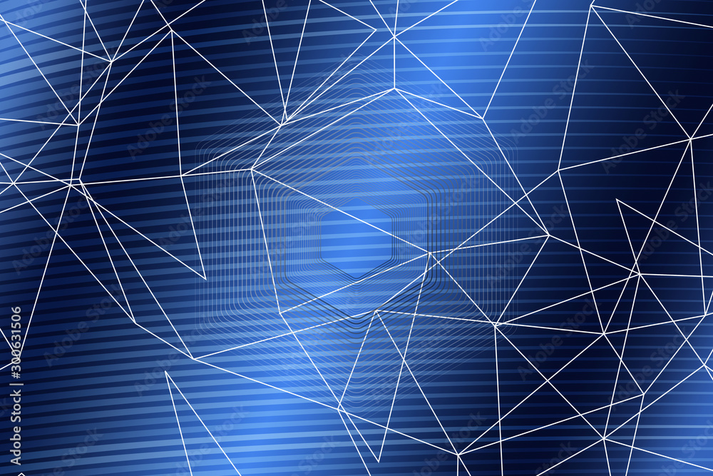 Fototapeta premium abstract, blue, wave, design, lines, wallpaper, digital, light, illustration, line, curve, waves, texture, graphic, pattern, technology, art, backdrop, motion, white, gradient, color, futuristic, comp