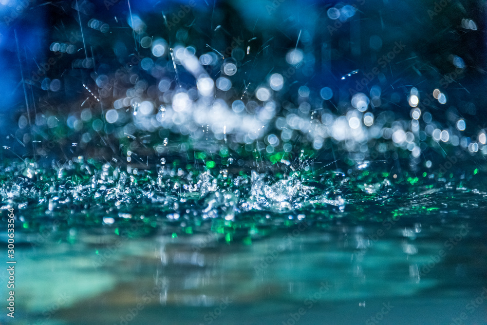 Water splashes Water splashes