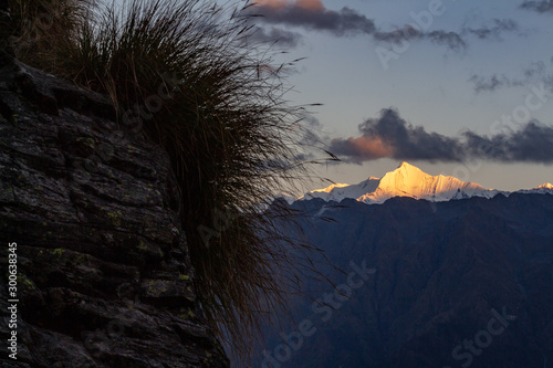 The First Lights On Maiktoli Peak - Namik Glacier Trek - September 2018 photo