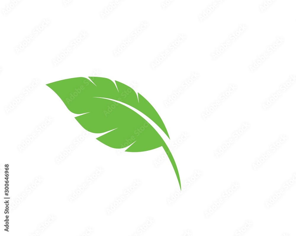 Logos of green leaf ecology nature element vector Logos of green leaf ecology nature element vector