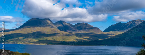 Gorgeous landscapes in the far north of the Scottish highlands along the iconic NC500 coastal route