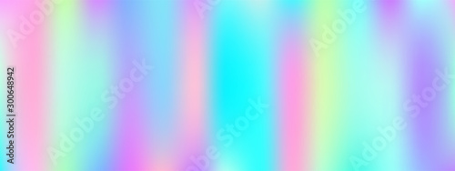 Holographic Gradient Vector Background. Iridescent Gradient Overlay 