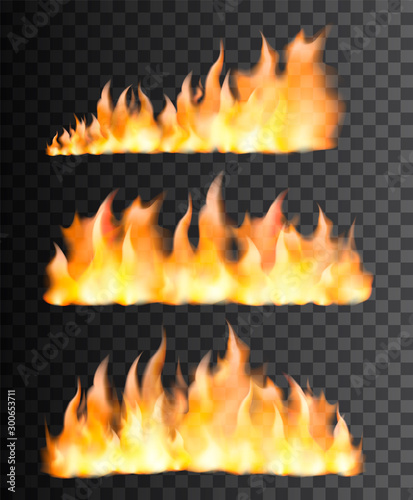 Fire flame realistic