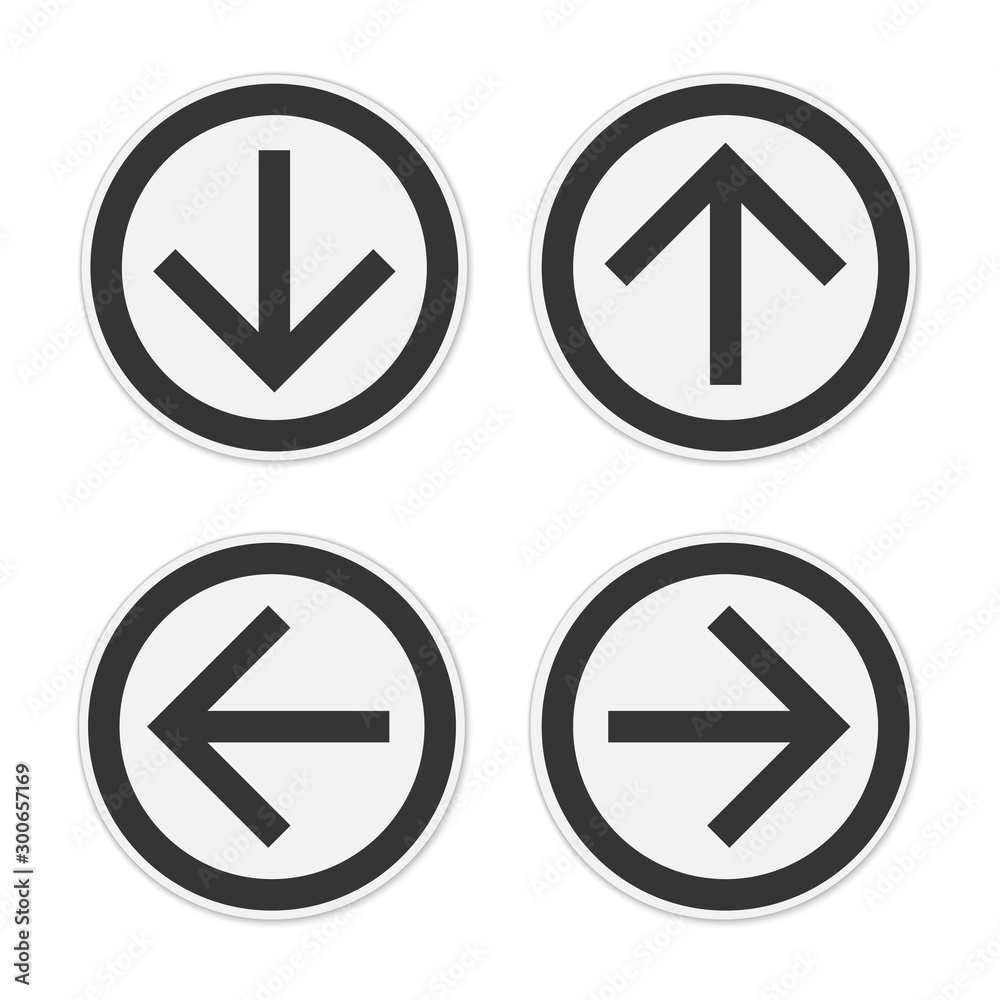 Vector Arrows isolated Vector Arrows isolated