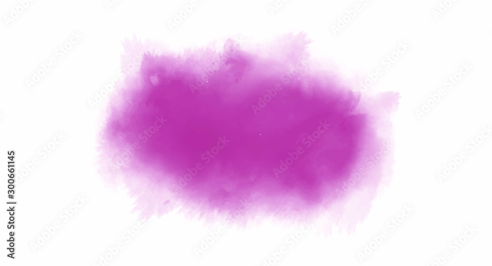 Fototapeta premium Purple watercolor background for your design, watercolor background concept, vector.