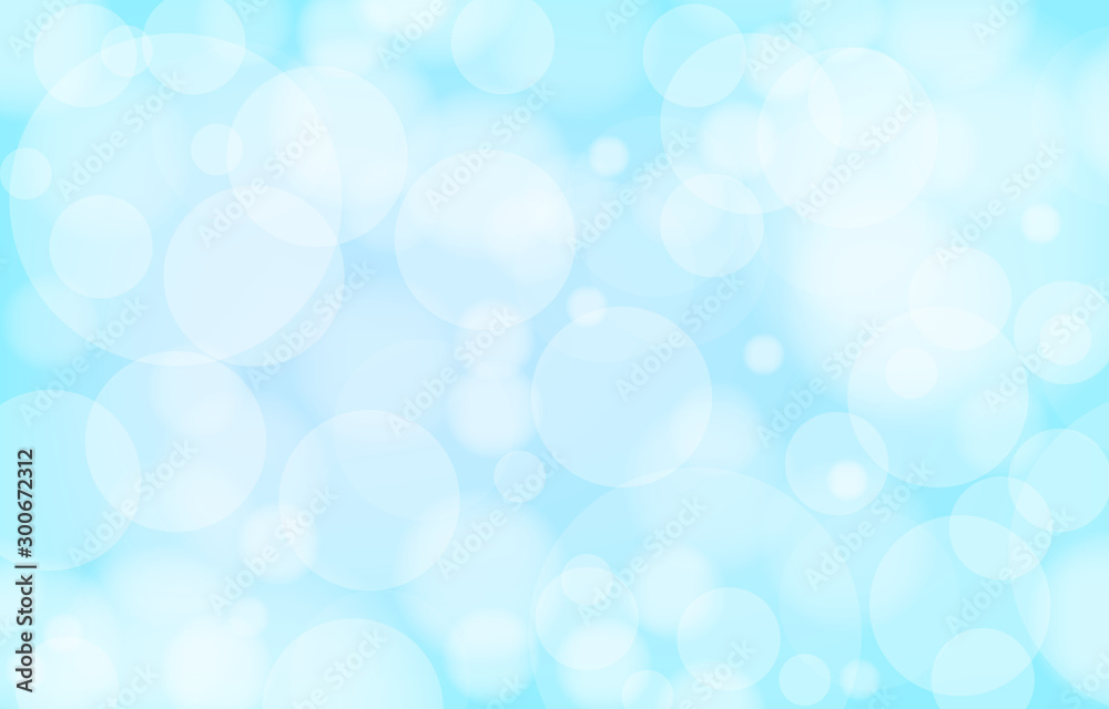 Bokeh on the blue background. Vector blur abstract texture with lot of bubble Bokeh on the blue background. Vector blur abstract texture with lot of bubble