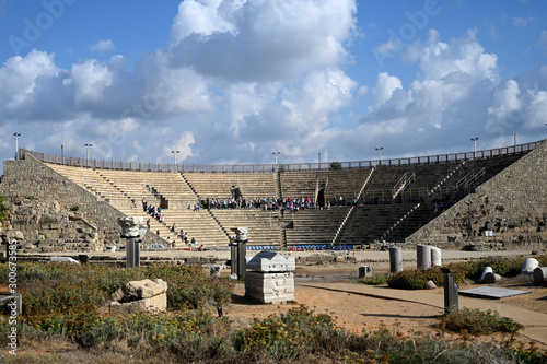 Amphitheater of King Herod in the Caesarea