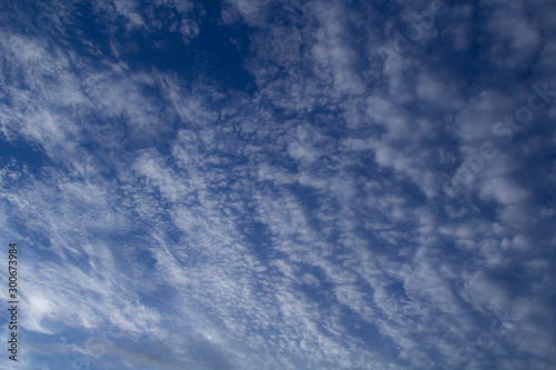 beautiful blue sky with clouds background.Sky with clouds weather nature cloud blue.