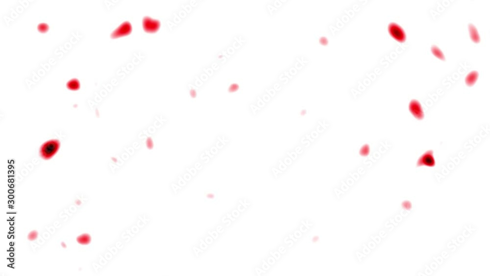 Microorganism floating in air with air particle, microscopic particle/cells motion background Microorganism floating in air with air particle, microscopic particle/cells motion background