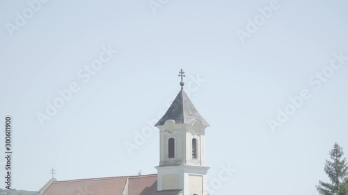 hungarian church in Ipoly (zoom -out) photo