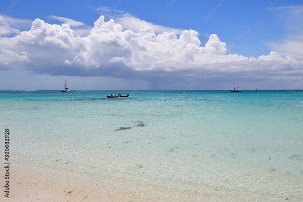 Dhow boat. Zanzibar, Tanzania, Africa