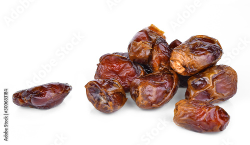 date palm isolated on white background