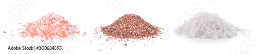 Salt isolated on white