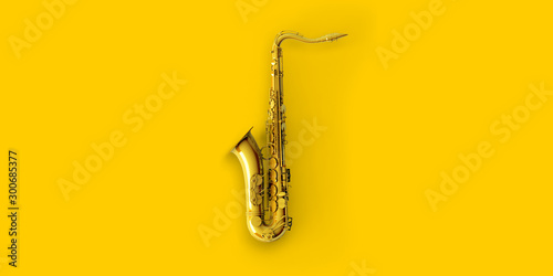  yellow gold Saxophone