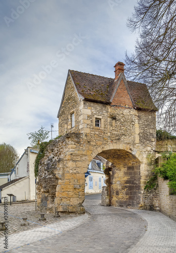Front gate of Croux, Nevers, France