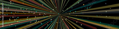 Colorful Lines Random Distribution Computational Generative Art background illustration