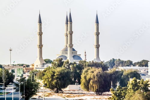 Beautiful Mosque for Muslims to Worship