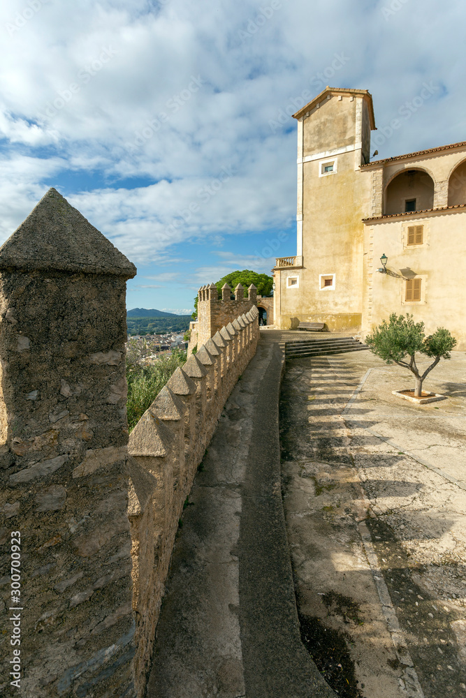 Castle Sant Salvador in Arta