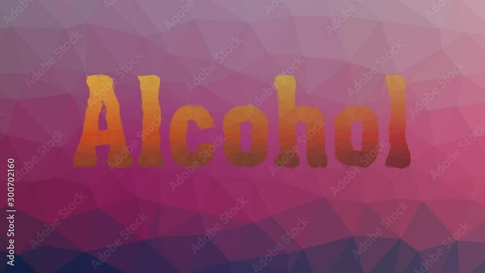 Alcohol fade techno tessellation looping pulsing triangles Alcohol fade techno tessellation looping pulsing triangles