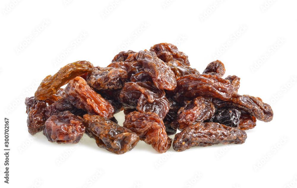 Dried grape isolated on white background Dried grape isolated on white background