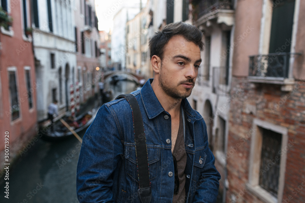 Man travelling Man travelling
