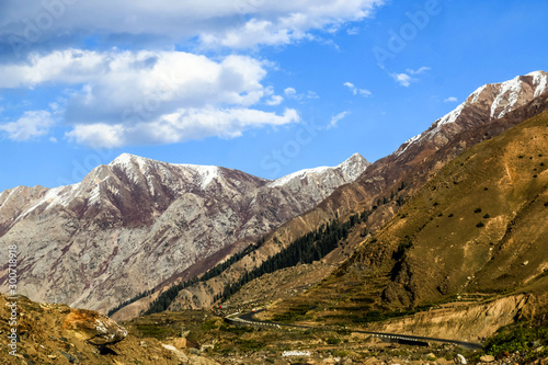 Beautiful view of mountainous in Naran Valley, Mansehra District, Khyber-Pakhtunkhwa, Northern Areas of Pakistan