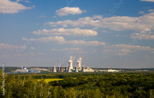 View of the Novovoronezh Nuclear Power Plant