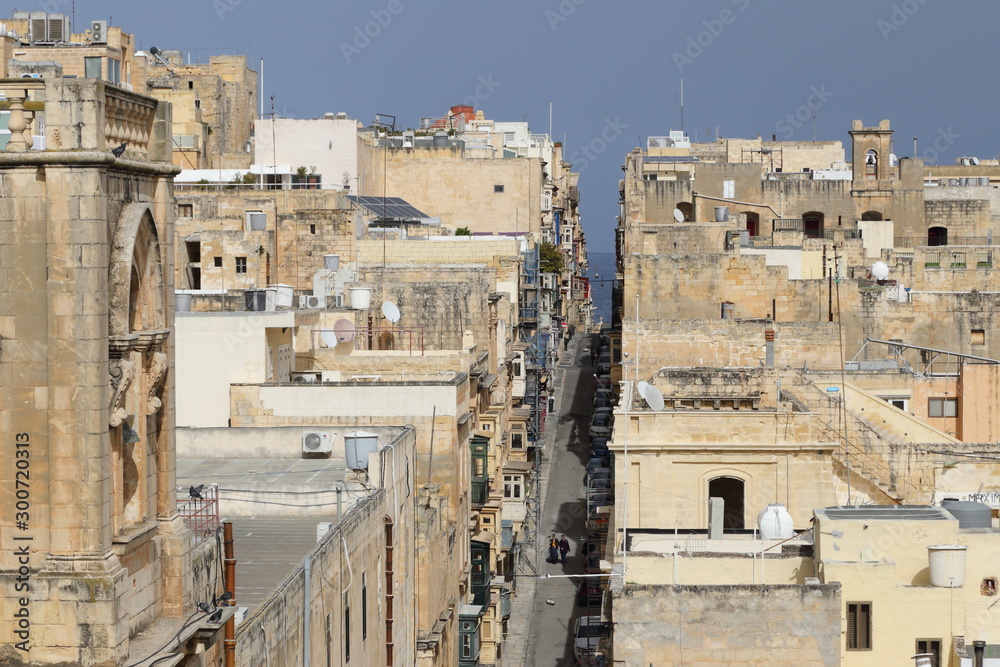 A view of Valletta, Malta.