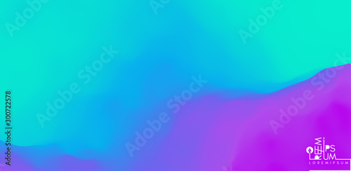 Abstract wavy background with dynamic effect. Color gradients for design. Vector Illustration.