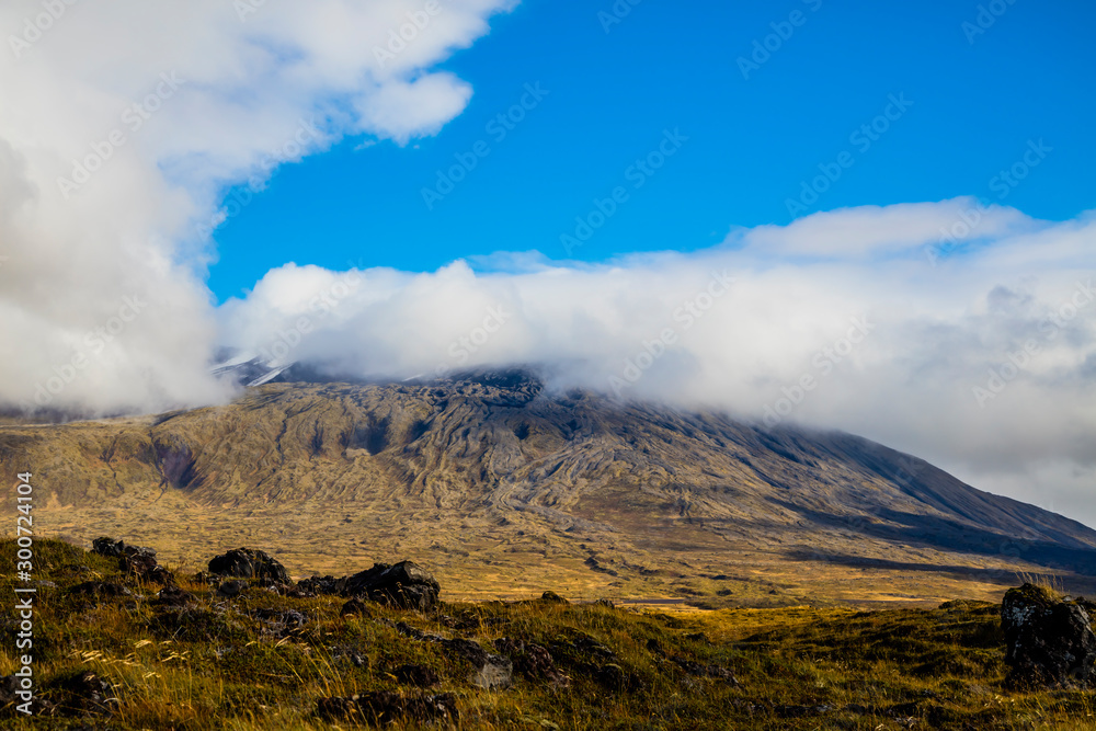 Typical Icelandic landscape in Snaefellsnes peninsula in Iceland