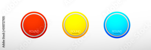 3 components chart make up something. Modern business circle infographics three options banner. Vector layout piece chart workflow. 3 piece diagram number component. Three step up options web design