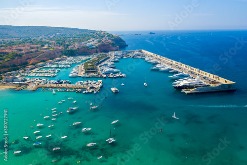 Fototapeta Naklejka Na Ścianę i Meble -  the port of Adriano in Mallorca Spain