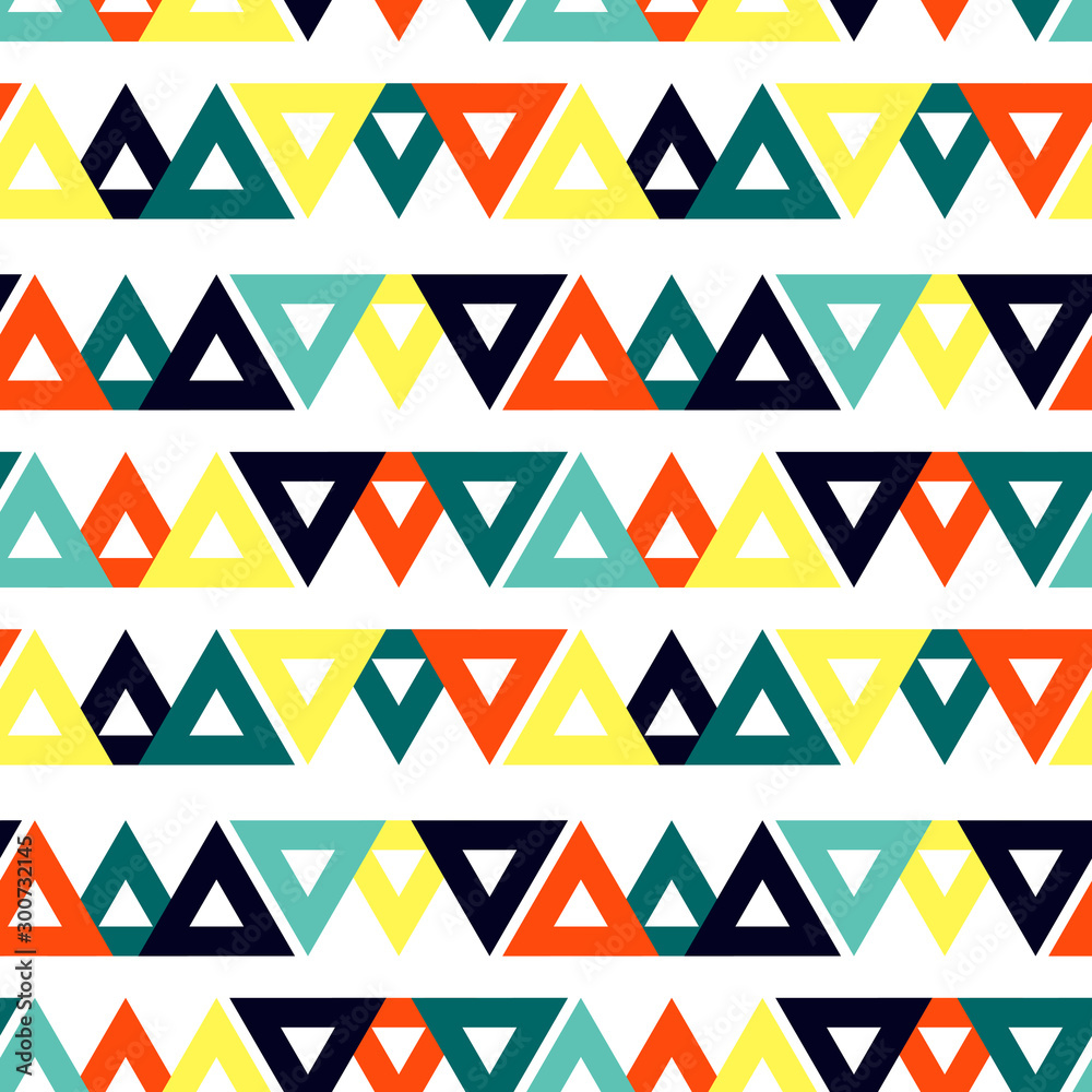 Abstract seamless pattern with graphyc elements - triangles. Avant-garde collage style. Geometric wallpaper for business brochure, cover design. Abstract seamless pattern with graphyc elements - triangles. Avant-garde collage style. Geometric wallpaper for business brochure, cover design.