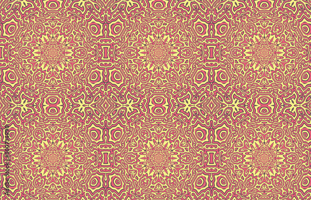 decorative oriental pattern