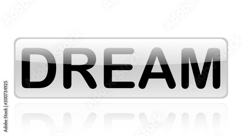 Dream word vector design. Dream word isolated