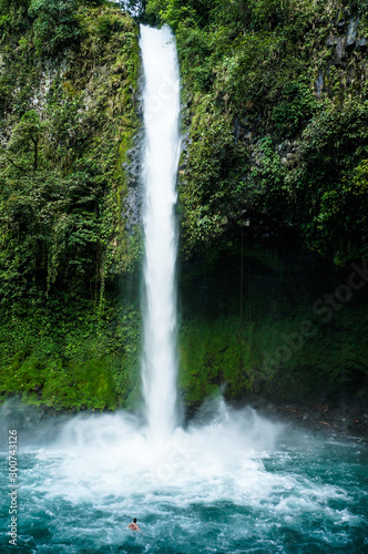 La Fortuna waterfall in Costa Rica