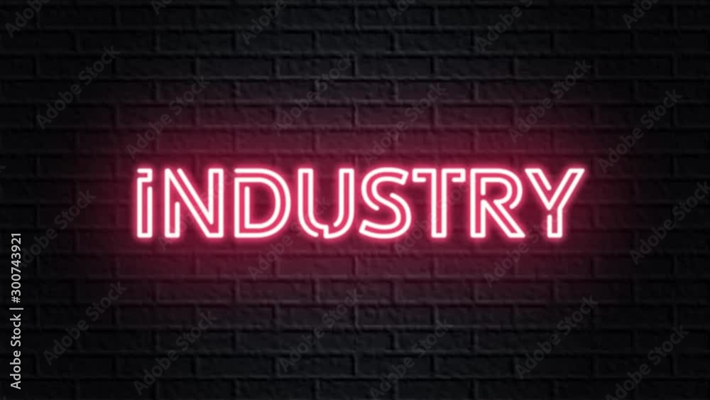 red neon video animation industry red neon video animation industry