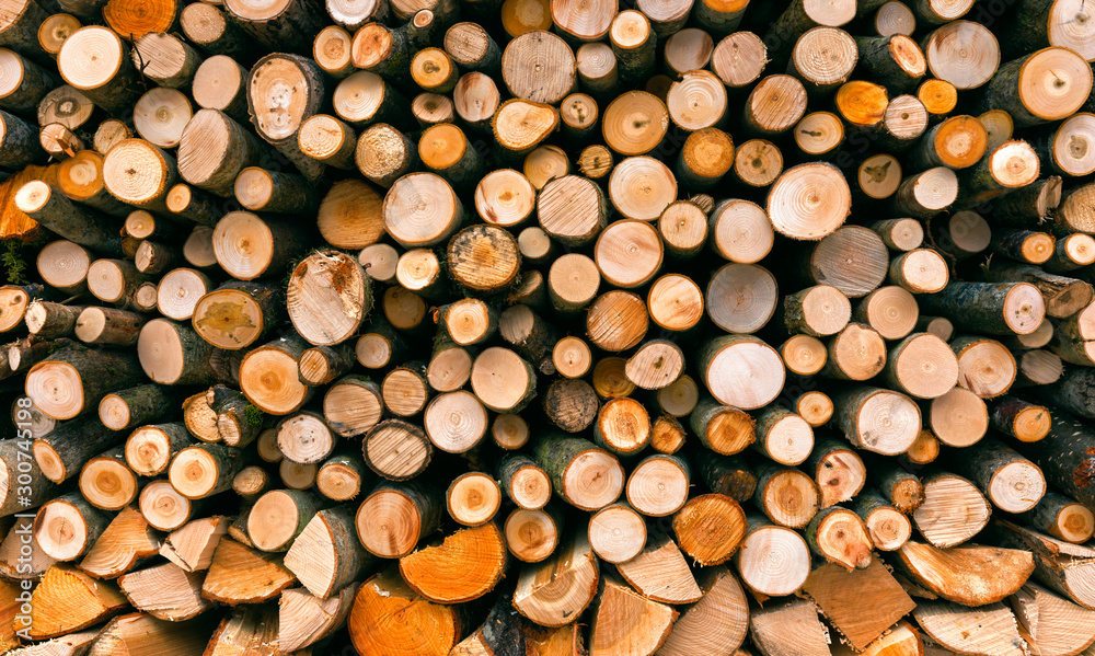 Firewood stack