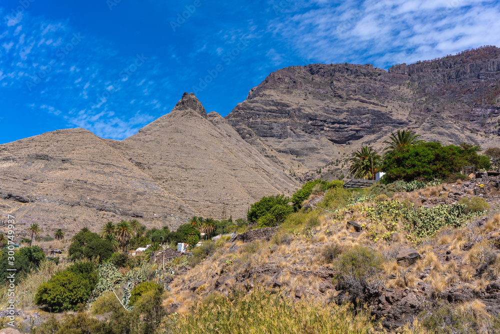Volcanic landscape in Gran Canaria Volcanic landscape in Gran Canaria