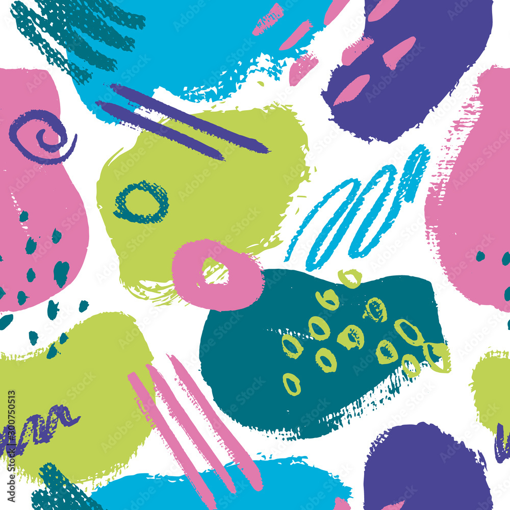 Naklejka premium abstract background with hand drawn