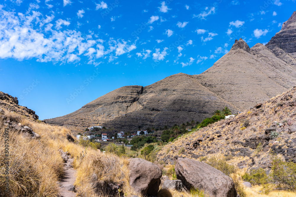 Volcanic landscape in Gran Canaria Volcanic landscape in Gran Canaria