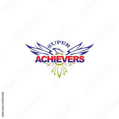 Super Achievers Logo vector template eps for your company, industry purpose ready to use