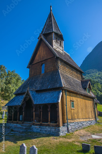Urnes Stabkirche in Norwegen