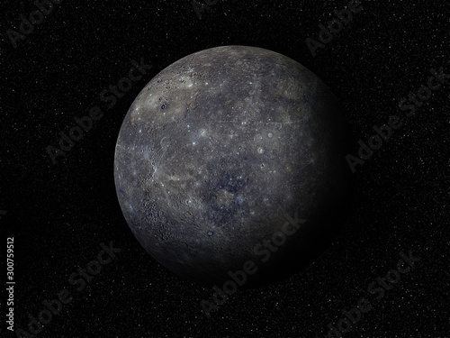 planet Mercury 3D