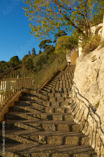 Stone stairs in Nice