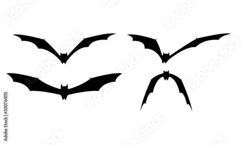 Fledermaus Silhouette