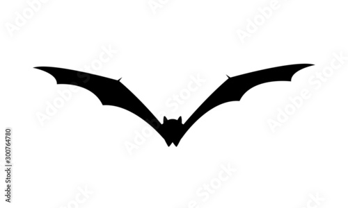 Fledermaus Silhouette