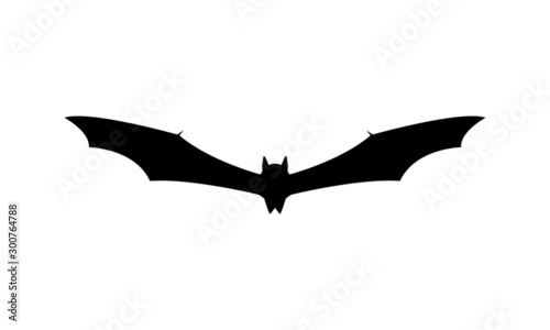 Fledermaus Silhouette